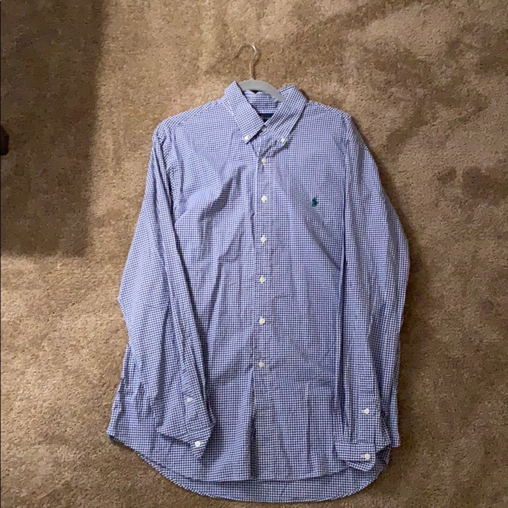 Long sleeve Polo button-down